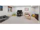 Spacious finished basement with carpeting, natural light, and room for play and work at 11402 Benton Ct, Westminster, CO 80020
