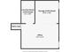 Unfinished basement layout showing the laundry room, storage room and office at 4194 S Kalispell St, Aurora, CO 80013