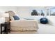 Cozy bedroom with a plush bed, ample natural light, and blue accents for a calm, inviting feel at 17326 W 57Th Ave, Golden, CO 80403