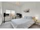 Bright bedroom with large windows, desk setup, and comfortable bed, perfect for work and relaxation at 2900 N Downing St # 311, Denver, CO 80205