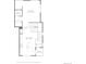 Detailed floorplan showcasing the layout of the eat-in kitchen, living room, balcony, and bathroom at 2140 Santini Trl # F, Littleton, CO 80129