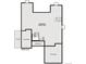 The unfinished lower level is spacious, and includes possible locations for future rooms and bathrooms at 1783 Morgan Dr, Erie, CO 80516