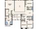 Upper level floor plan with an owner's suite, 3 bedrooms, 2 bathrooms and a loft space at 1783 Morgan Dr, Erie, CO 80516