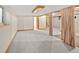 Spacious basement with neutral carpet and the open floorplan has flexible design options at 6008 S Van Gordon St, Littleton, CO 80127
