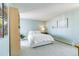 Light and airy bedroom with a tranquil atmosphere and neutral decor at 955 Eudora St # 708E, Denver, CO 80220