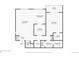 Detailed floorplan showcasing the layout and dimensions of the home at 540 S Forest St # 6-203, Denver, CO 80246