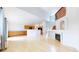 Spacious living area with hardwood floors, fireplace, and bright natural light at 2314 Flagstaff Dr, Longmont, CO 80504
