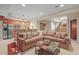 Finished basement features a full kitchen, open living space, and staircase at 1 Gooseberry Ln, Cherry Hills Village, CO 80113