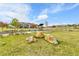 Community park is well landscaped with gathering area and picnic pavilion at 22472 E Narrowleaf Cir, Aurora, CO 80016