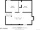 Basement floorplan showcasing a utility room, room and recreation room at 1549 S Evanston St, Aurora, CO 80012