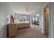 Cozy bedroom with ceiling fan, large closet and natural light at 11691 Riverdale Dr, Parker, CO 80138