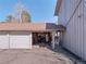Spacious two car garage for parking and extra storage at 2308 Hearth Dr # 36, Evergreen, CO 80439