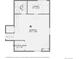 Basement floor plan featuring a bedroom, laundry room, bathroom, and electrical room at 6443 S Florence Way, Englewood, CO 80111