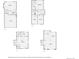 The floorplan of this house includes 4 bedrooms, 3 bathrooms, a laundry room, and a garage at 6443 S Florence Way, Englewood, CO 80111
