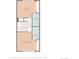 Detailed floor plan showcasing the layout of the second floor at 3033 W 107Th Pl # D, Westminster, CO 80031