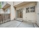 Outdoor patio with sliding glass doors at 3033 W 107Th Pl # D, Westminster, CO 80031