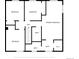 This floor plan highlights the layout of the second floor at 7486 S Washington St, Centennial, CO 80122