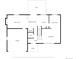 This floor plan highlights the layout of the main floor at 7486 S Washington St, Centennial, CO 80122