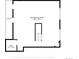 Basement floor plan with a recreation room, utility room, and bathroom at 1251 N Burlington Dr, Castle Rock, CO 80104