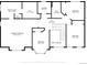 Upstairs floor plan includes primary suite, laundry room, and three additional bedrooms at 1251 N Burlington Dr, Castle Rock, CO 80104