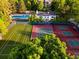 Community features tennis courts, a swimming pool, and well-maintained landscaping at 4505 S Yosemite St # 362, Denver, CO 80237