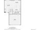 Detailed floor plan showcasing the living room, kitchen, dining area, laundry, bath, and garage at 11826 W Stanford Pl, Morrison, CO 80465