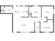 Detailed floor plan showcasing the layout of the home, including the living room, bedrooms, kitchen, and bathrooms at 12682 Anhawa Ave, Longmont, CO 80503