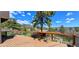 Back deck with outdoor seating and mountain views creates the perfect outdoor entertaining space at 18170 Forest View Rd, Monument, CO 80132