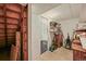 Cozy storage room with shelves and linoleum flooring at 3061 S Mabry Ct, Denver, CO 80236