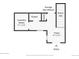 Floor plan displaying the layout of the entry foyer and laundry room at 8855 E 55Th Ave, Denver, CO 80238