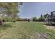 Large backyard featuring a shed and privacy fence, great for outdoor activities and storage at 5945 W 86Th Ave, Arvada, CO 80003
