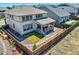 The fenced backyard features a deck, small lawn, and rock garden, offering a great outdoor retreat at 14551 Hudson St, Thornton, CO 80602