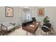 Modern office space with stylish desk, comfortable seating, and bright, airy decor at 14551 Hudson St, Thornton, CO 80602