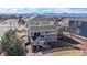 Beautiful backyard with a deck, stone accents, and mountain views in a well-maintained neighborhood at 3925 W 149Th Ave, Broomfield, CO 80023
