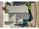 Overhead aerial view of the home's shingled roof at 6673 Mentha Dr, Castle Rock, CO 80108
