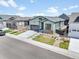 Beautiful exterior elevation featuring a modern design with well-maintained landscaping at 11464 Stonewash St, Littleton, CO 80125