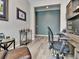 Another view of the home office space with modern furnishings and decor at 11464 Stonewash St, Littleton, CO 80125