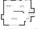 Main level floor plan featuring dining, kitchen, living room, and foyer dimensions at 9123 W Arbor Ave, Littleton, CO 80123