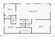 Layout of finished basement, featuring bedrooms, bathroom, laundry, stairs, and storage closets at 1391 S Winston Dr, Golden, CO 80401