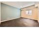 A versatile room with rubber flooring, perfect for a home gym or hobby area at 1272 Nightfire Cir, Castle Rock, CO 80104