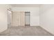 This bedroom has carpet floors and closet space at 268 Naples St, Firestone, CO 80520