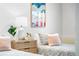 Well-lit bedroom showcases two twin beds, stylish decor, and a cozy ambiance at 160 Bristlecone Way, Boulder, CO 80304