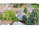 Aerial view of a well-kept home and yard showcasing its location within a vibrant neighborhood at 103 S Zenobia St, Denver, CO 80219