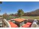 Inviting backyard patio with outdoor seating and lush landscaping at 12114 Alcott St, Westminster, CO 80234