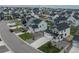Neighborhood of modern homes with well-kept lawns and landscaping, showcasing a Gathering-friendly community at 1143 Williams Loop, Elizabeth, CO 80107