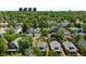 A lush neighborhood filled with mature trees and well-maintained homes at 534 S Pearl St, Denver, CO 80209