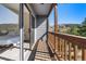 Balcony view featuring an outdoor seating area and beautiful views at 319 Camino Bosque, Boulder, CO 80302