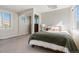 Spacious bedroom showcasing neutral decor, large windows with natural light and scenic views at 319 Camino Bosque, Boulder, CO 80302