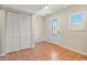 Inviting entryway with tile flooring, closet, and decorative glass door at 319 Camino Bosque, Boulder, CO 80302