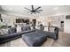 Spacious living area seamlessly connected to the kitchen, perfect for entertaining at 11346 Kittredge St, Commerce City, CO 80022